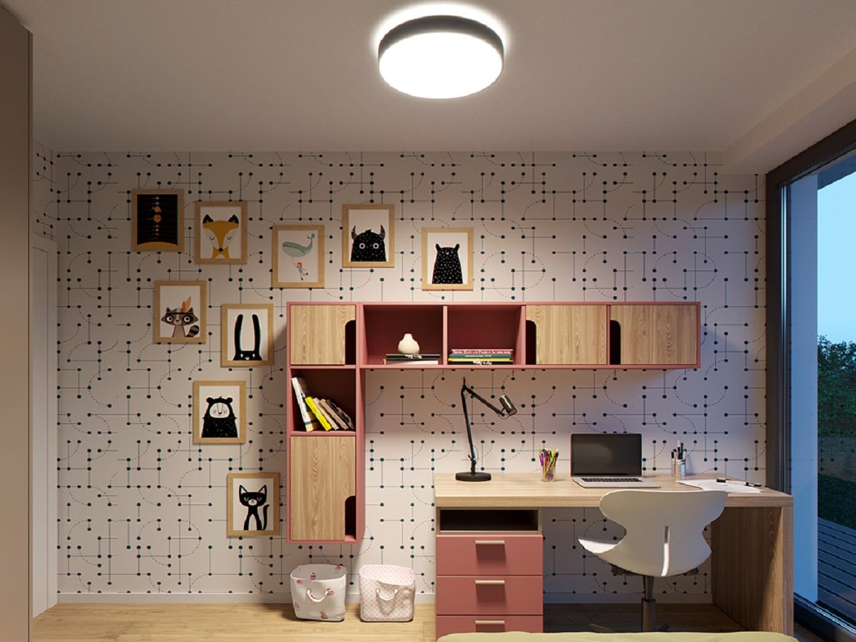 Osvětlení home office