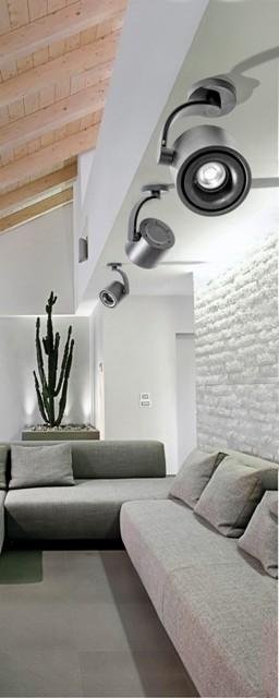 AZZ AZ2702 LED Stropní a nástěnné bodové svítidlo Azzardo Costa Arm black/black AZ2702 12W 1020lm 3000K IP20 10cm černé - AZZARDO (obrázek 4)