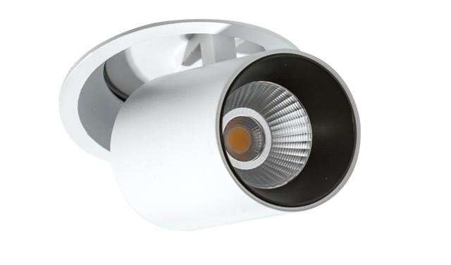 AZZ AZ2828 LED Stropní zápustné bodové svítidlo Azzardo Luna 15W Dimm white/black AZ2828 15W 1270lm 3000K stmívatelné bílo-černé - AZZARDO (obrázek 8)