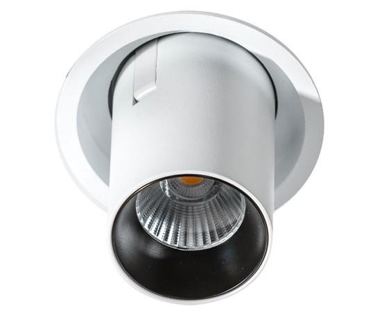 AZZ AZ2828 LED Stropní zápustné bodové svítidlo Azzardo Luna 15W Dimm white/black AZ2828 15W 1270lm 3000K stmívatelné bílo-černé - AZZARDO (obrázek 11)