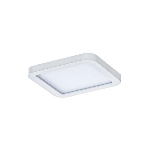 AZZ AZ2830 LED Stropní zápustné bodové svítidlo Azzardo Slim 9 Square 3000K IP44 white AZ2830 6W 500lm 3000K IP44 9cm čtvercové bílé - AZZARDO