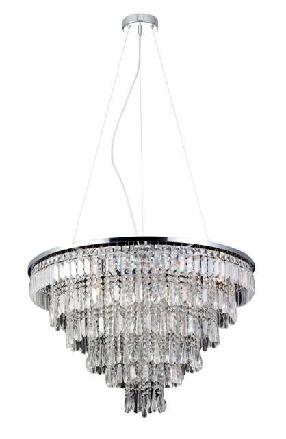 AZZ AZ2926 Závěsné/stropní přisazené svítidlo Azzardo Kalabria XL pendant/top AZ2926 G9 12x40W IP20 80cm chromové - AZZARDO