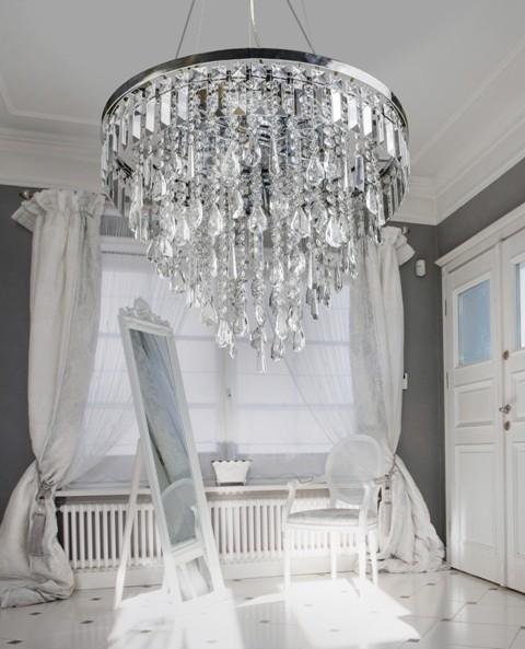 AZZ AZ2926 Závěsné/stropní přisazené svítidlo Azzardo Kalabria XL pendant/top AZ2926 G9 12x40W IP20 80cm chromové - AZZARDO (obrázek 3)