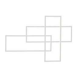 LED Nástěnné svítidlo Azzardo Quadratus Wall Dimm white AZ2993 80W 4080lm 3000K IP20 101cm stmívatelné bílé - AZZARDO Obrázek pro produkt LED Nástěnné svítidlo Azzardo Quadratus Wall Dimm white AZ2993 80W 4080lm 3000K IP20 101cm stmívatelné bílé - AZZARDO