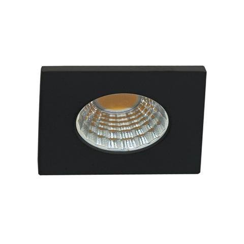 AZZ AZ3379 LED Stropní podhledové svítidlo Azzardo Fill 5W S 3000K black AZ3379 5W 425lm 3000K IP20 4,5cm hranaté černé - AZZARDO