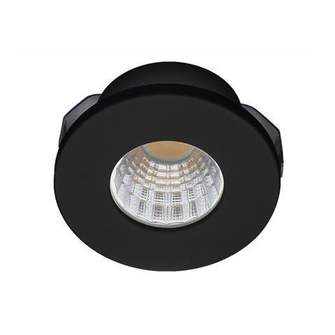 AZZ AZ3382 LED Stropní podhledové svítidlo Azzardo Fill 5W R 4000K black AZ3382 5W 425lm 4000K IP20 4,5cm kulaté černé - AZZARDO