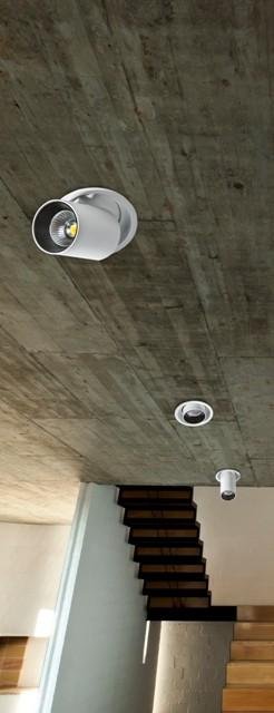 AZZ AZ3396 LED Stropní zápustné bodové svítidlo Azzardo Luna 7W white/black AZ3396 7W 595lm 3000K IP20 bílo-černé - AZZARDO (obrázek 4)