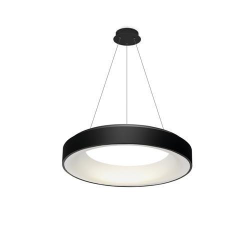 AZZ AZ3437 LED Závěsné svítidlo Azzardo Sovana Pendant 45 CCT black Dimm AZ3437 40W 2200lm 2700-6500K IP20 45cm stmívatelné černé - AZZARDO