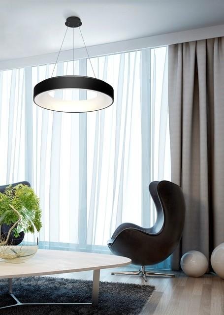 AZZ AZ3437 LED Závěsné svítidlo Azzardo Sovana Pendant 45 CCT black Dimm AZ3437 40W 2200lm 2700-6500K IP20 45cm stmívatelné černé - AZZARDO (obrázek 6)