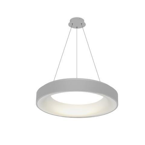 Levně AZZ AZ3438 LED Závěsné svítidlo Azzardo Sovana Pendant 45 CCT grey Dimm AZ3438 40W 2200lm 2700-6500K IP20 45cm stmívatelné šedé - AZZARDO