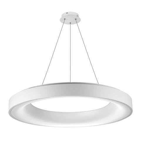 Levně AZZ AZ3448 LED Závěsné svítidlo Azzardo Sovana Pendant 80 CCT white Dimm AZ3448 80W 4000lm 2700-6500K IP20 78cm stmívatelné bílé - AZZARDO
