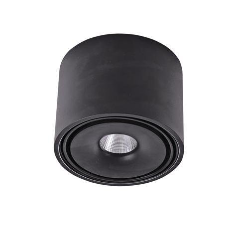 Levně AZZ AZ3468 LED Stropní přisazené svítidlo Azzardo Boston Tube black AZ3468 10W 810lm 3000K IP20 8,2cm černé stmívatelné - AZZARDO