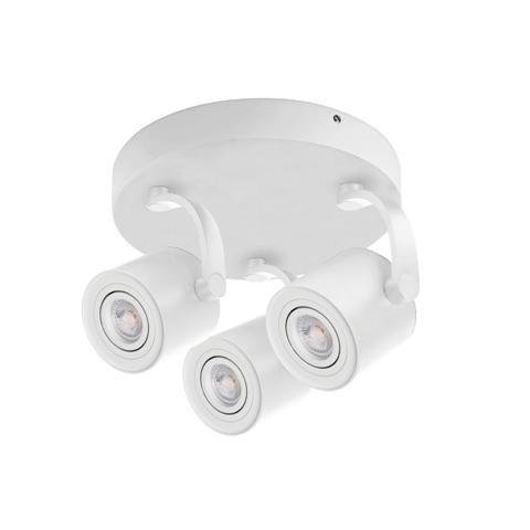 AZZ AZ3504 Bross Arm 3 Round (white) - AZZARDO