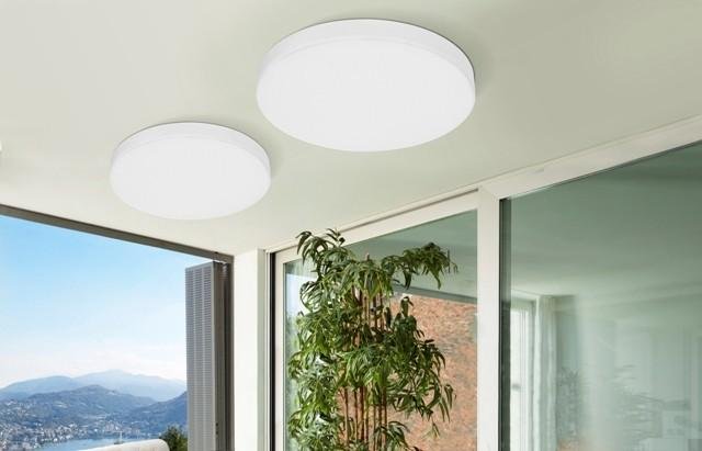 AZZ AZ3675 LED Stropní přisazené svítidlo Azzardo Monza II R 50 3000K white AZ3675 74W 6120lm 3000K IP20 50cm bílé stmívatelné - AZZARDO (obrázek 3)