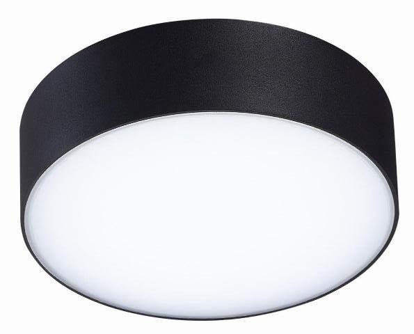 AZZ AZ4490 LED venkovní stropní svítidlo CASPER ROUND 3000K 15W 1300lm IP54 černé 20cm - AZZARDO