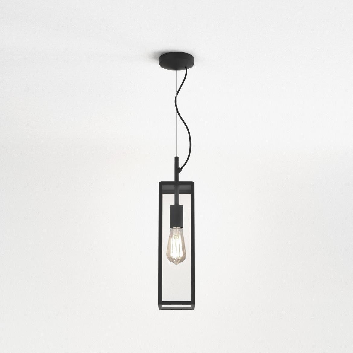 AST 1402013 Závěsné svítidlo Harvard Pendant 12W E27 černá - ASTRO Lighting