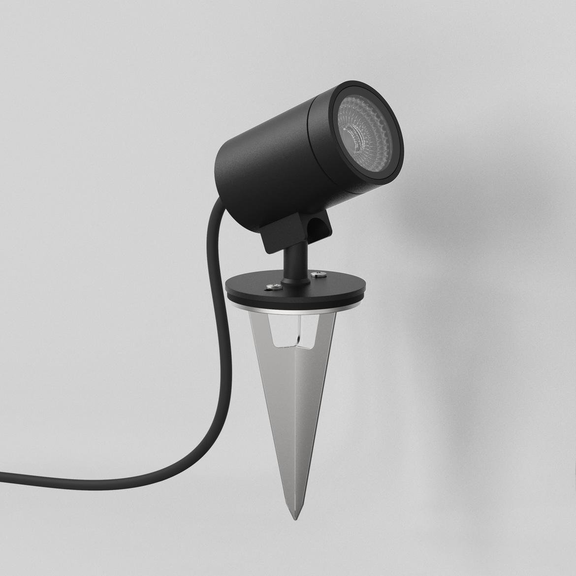 AST 1401021 Venkovní bodové svítidlo Bayville Spike Spot 8.2W 3000K černá - ASTRO Lighting