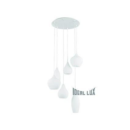 ILUX 087818 Závěsné svítidlo Ideal Lux Soft SP6 bianco 087818 bílé - IDEALLUX