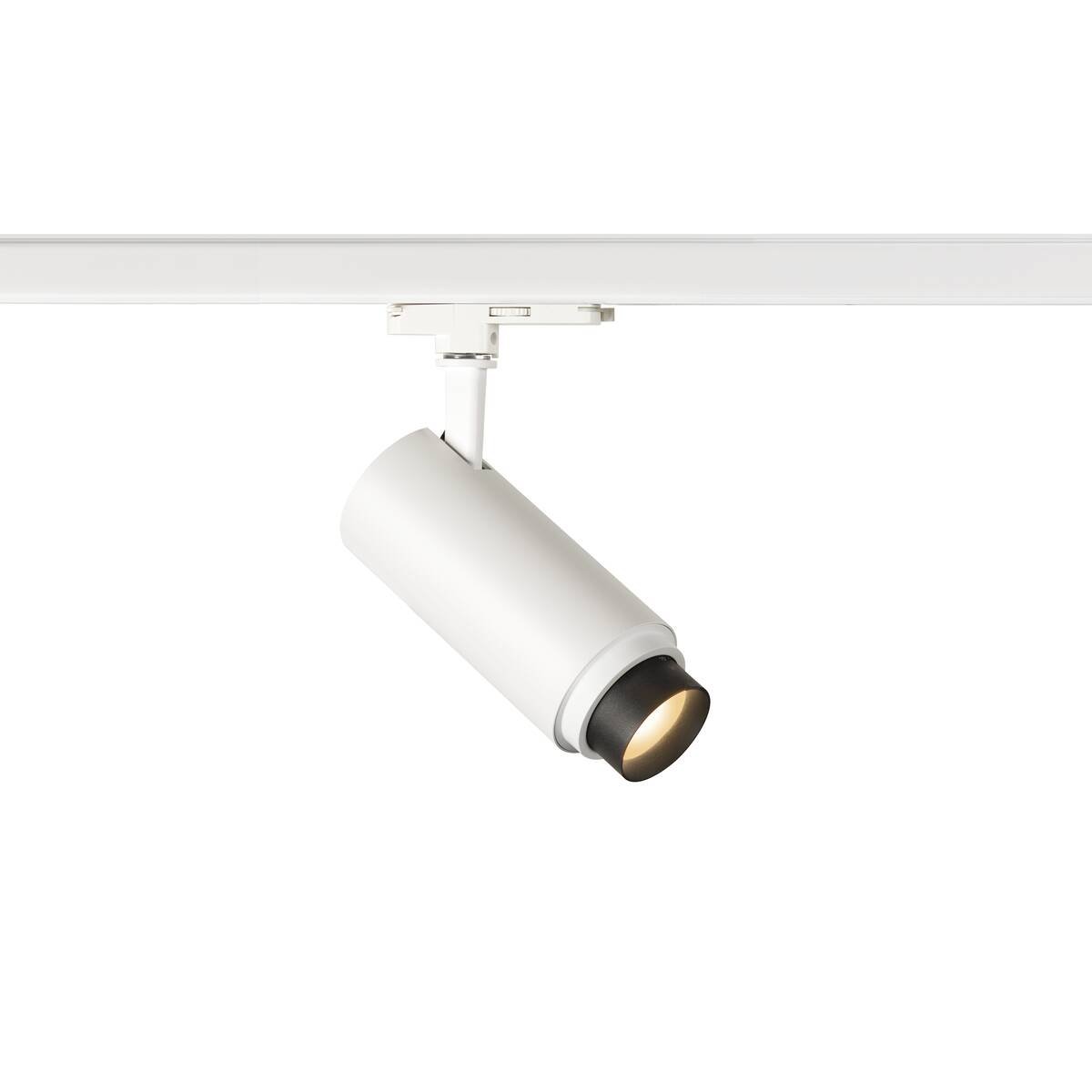 LA 1006117 NUMINOS® ZOOM M DALI 3fázový spot bílý 20W 3000K 15-60° - BIG WHITE (SLV)