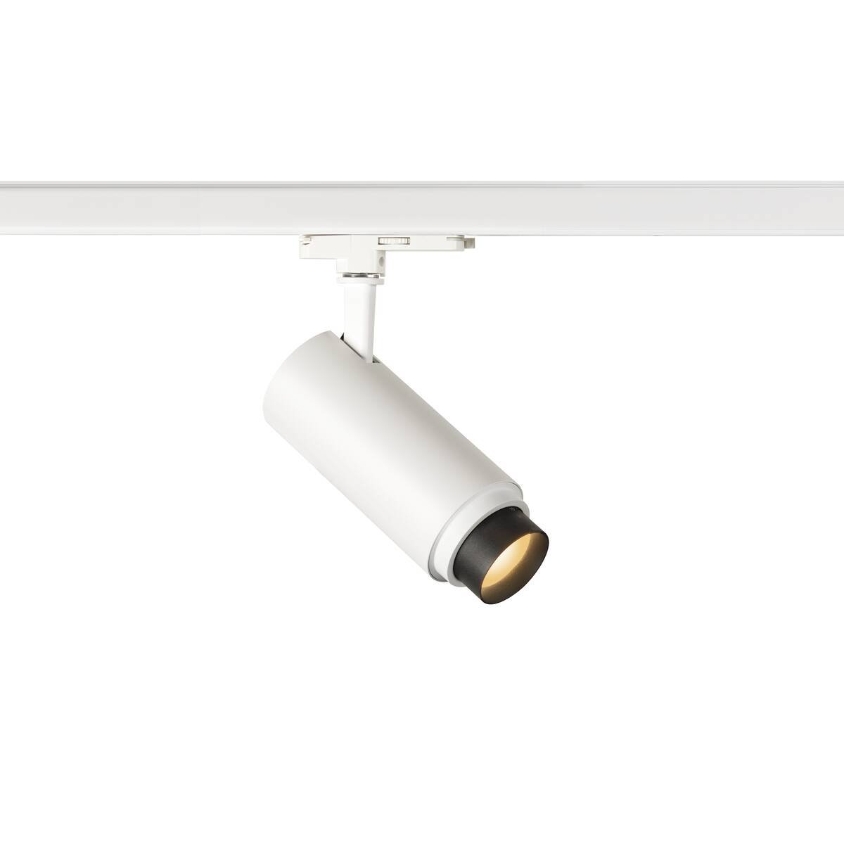 LA 1006115 NUMINOS® ZOOM M DALI 3fázový spot bílý 20 W 2700 K 15-60° - BIG WHITE (SLV)