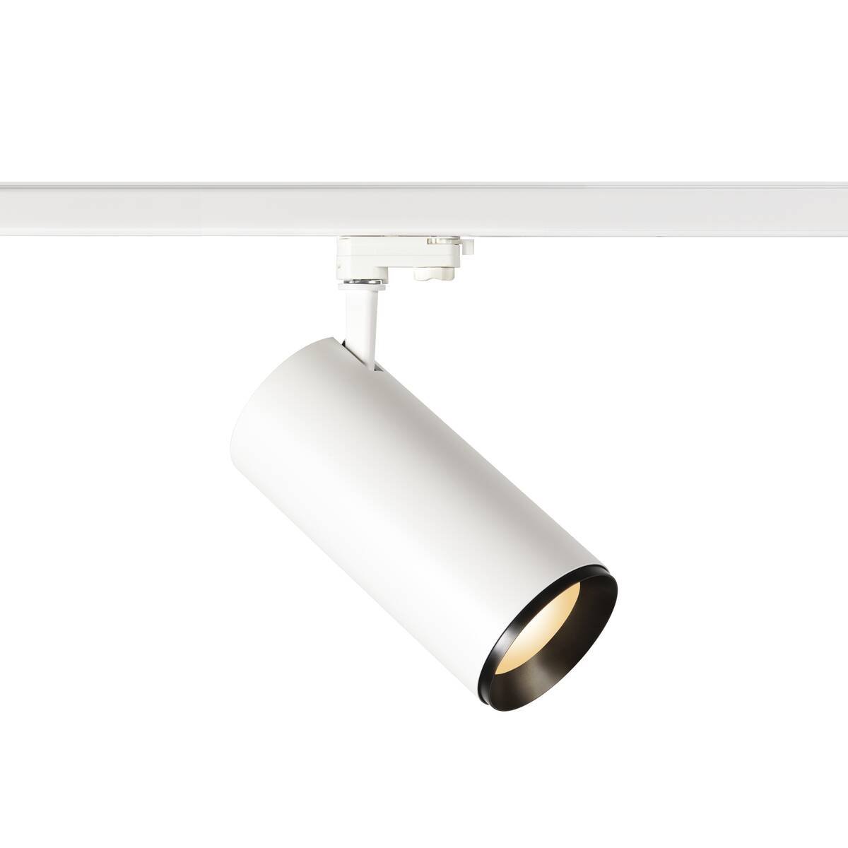 Levně LA 1005734 NUMINOS® XL PHASE 3fázový spot bílý/černý 36 W 3000 K 60° - BIG WHITE (SLV)