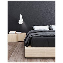 Obrázek pro produkt Bodové svítidlo JACO bílý hliník LED 3W 3200K nastavitelné vypínač na těle - NOVA LUCE