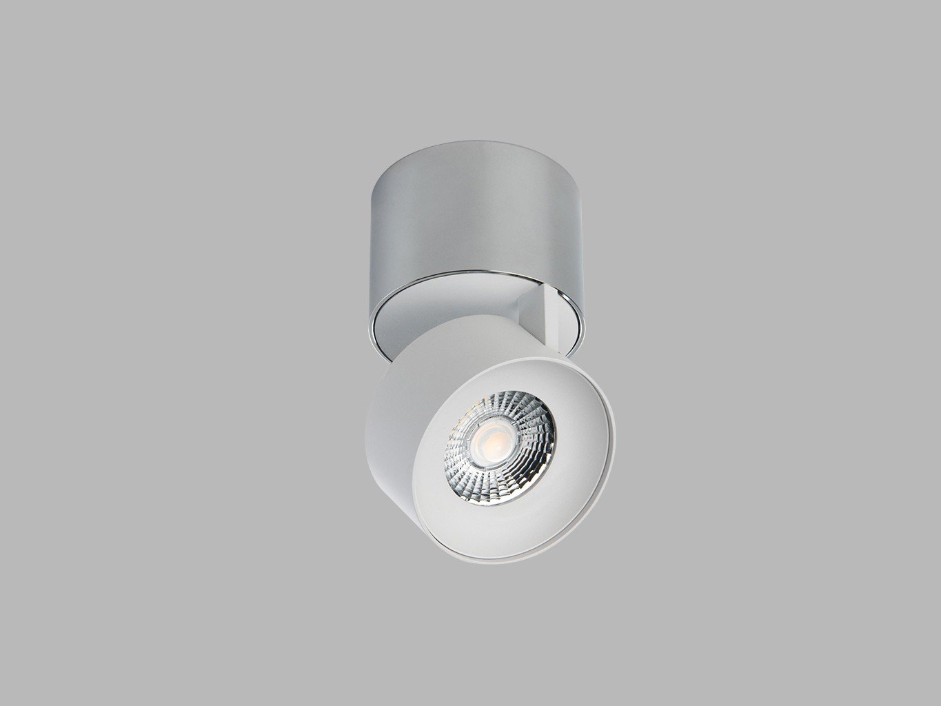 LED2 11508251DT Svítidlo KLIP ON, CW DIM TRIAC 11W 2700K stropní chrom/bílé - LED2 Lighting