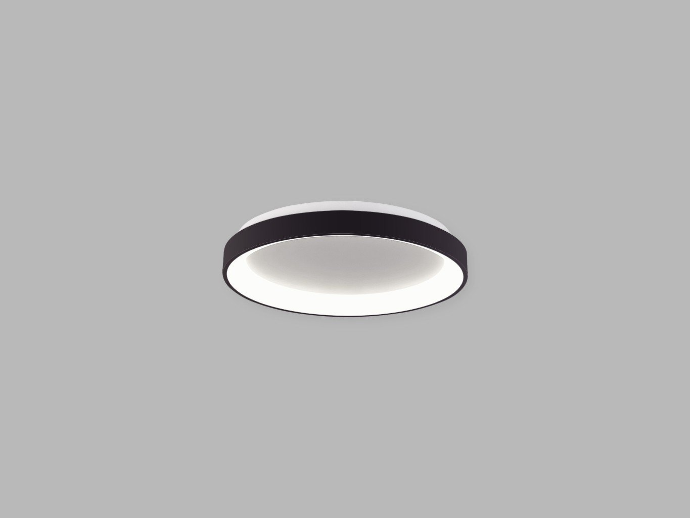 LED2 1271653DT Svítidlo BELLA SLIM 48, B DIM TRIAC 38W 2CC3000K/4000K stropní černé - LED2 Lighting