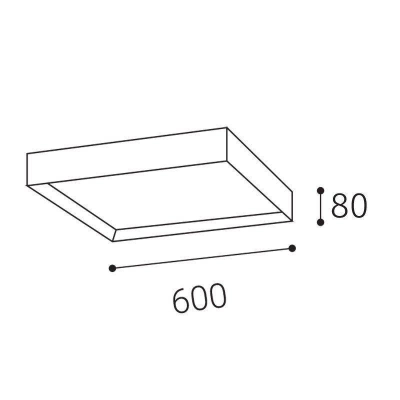 LED2 1272351DT Svítidlo MILO 60, W DIM TRIAC 30W 2CC3000K/4000K stropní bílé - LED2 Lighting (obrázek 3)