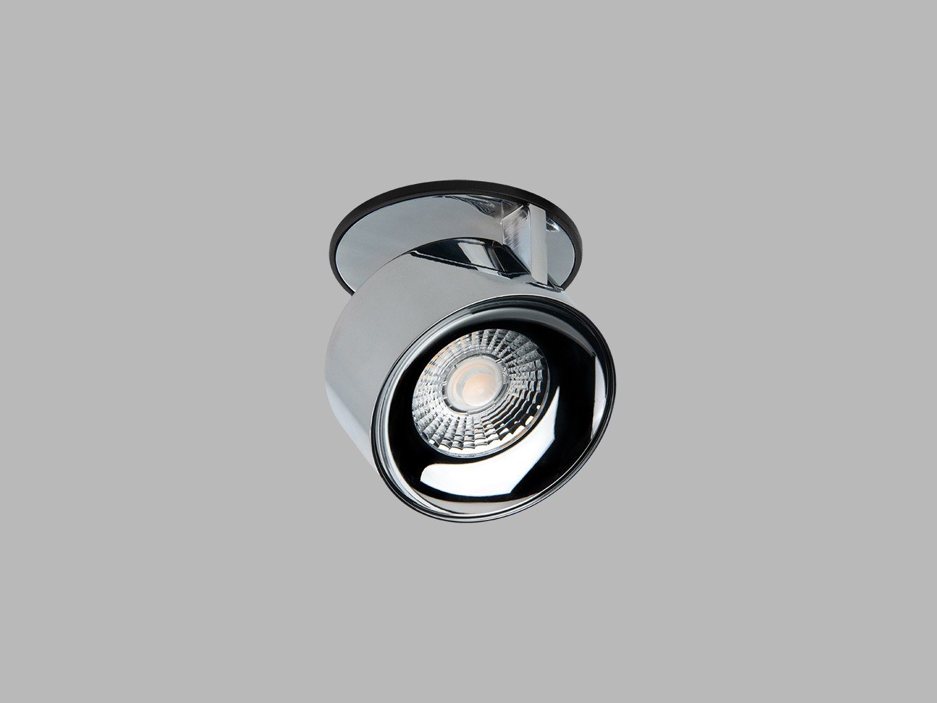 Levně LED2 21507335DT Svítidlo KLIP, BC DIM TRIAC 11W 3000K zápustné chrom/černé - LED2 Lighting