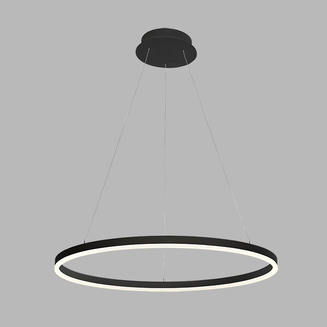LED2 3271033DT Svítidlo CIRCLE 80 P-Z, B DIM TRIAC 62W 3000K závěsné černé - LED2 Lighting