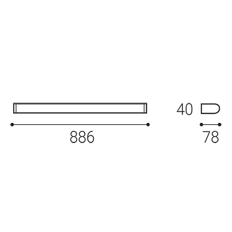 LED2 4070655 Svítidlo TONDA 90 18W 3000K/4000K nástěnné chrom - LED2 Lighting (obrázek 3)
