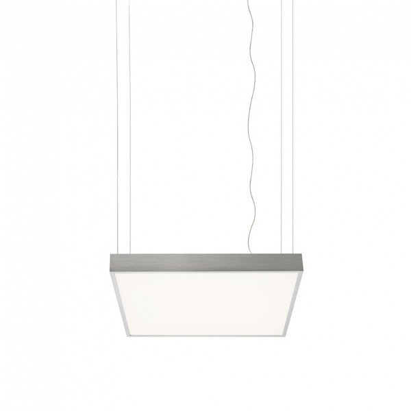 RED R13714 STRUCTURAL LED 55x55 závěsná česaný hliník 230V LED 48W 3000K - RED - DESIGN RENDL
