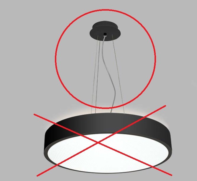 LED2 6239903 VÝPRODEJ Závěsná sada (náhradní) pro ROTO Z SET,B - LED2 Lighting