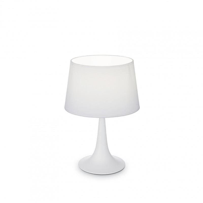 ILUX 110530 Stolní lampa Ideal Lux London TL1 small bianco 110530 bílá - IDEALLUX