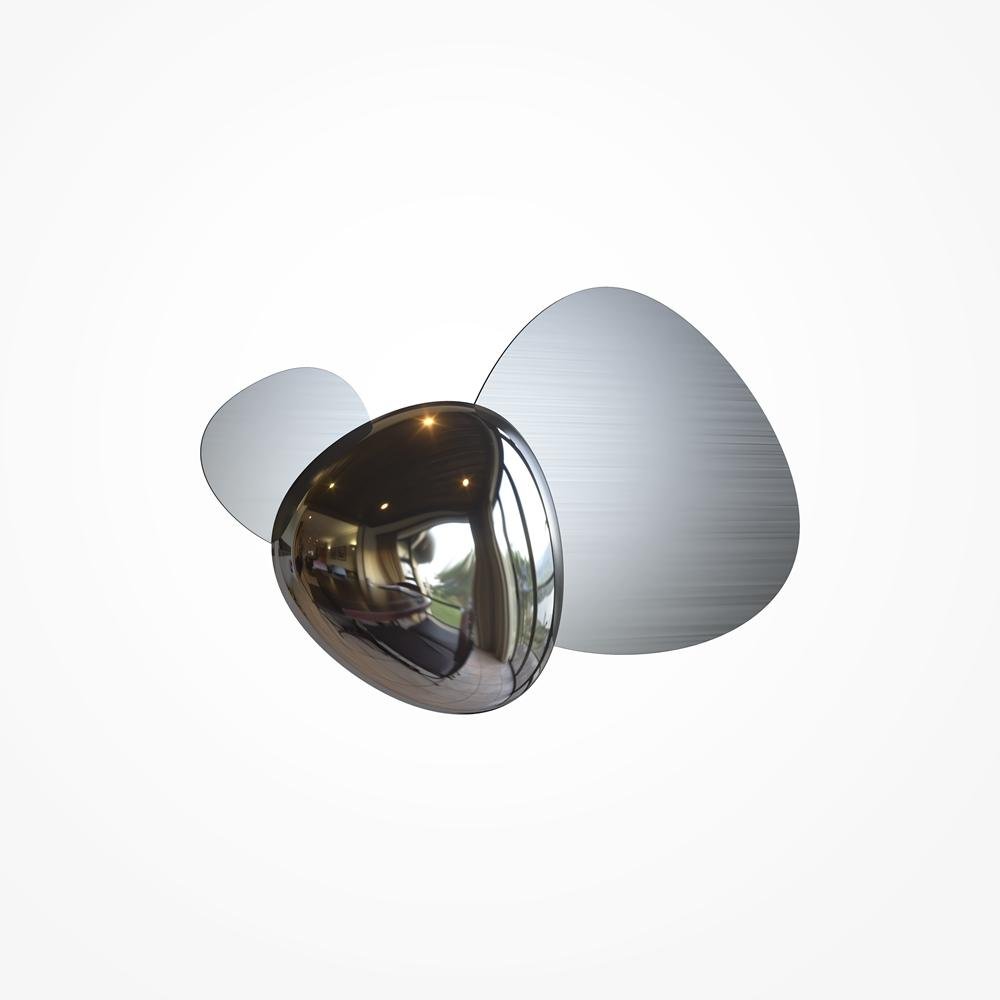 M MOD314WL-L8N3K Nástěnné svítidlo Jack-stone 3000K LED 350lm nikl ocel designové - MAYTONI