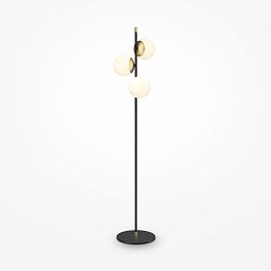 Obrázek pro produkt Stojací lampa Nostalgia 3x40W zlatá matné sklo kov - MAYTONI