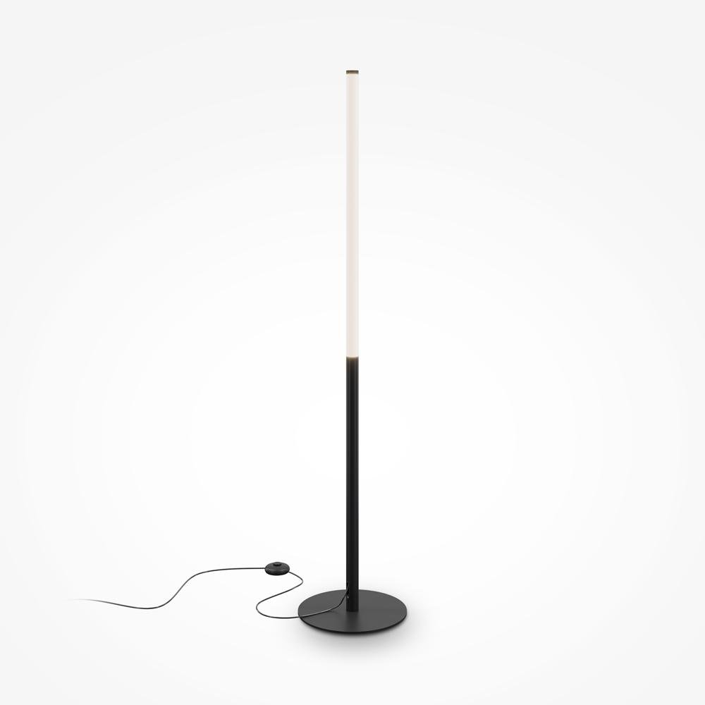 M Z012FL-L18B3K Stojací lampa Ray 3000K 2100lm černá kov teplá bílá - MAYTONI