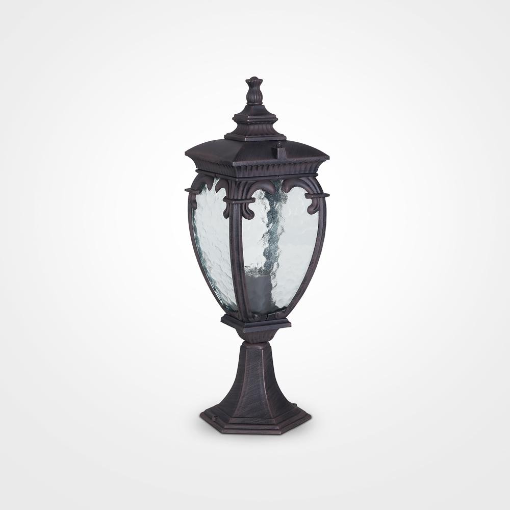 M O414FL-01BZ Venkovní svítidlo Fleur E27 60W bronz antik hliník čiré sklo IP44 - MAYTONI
