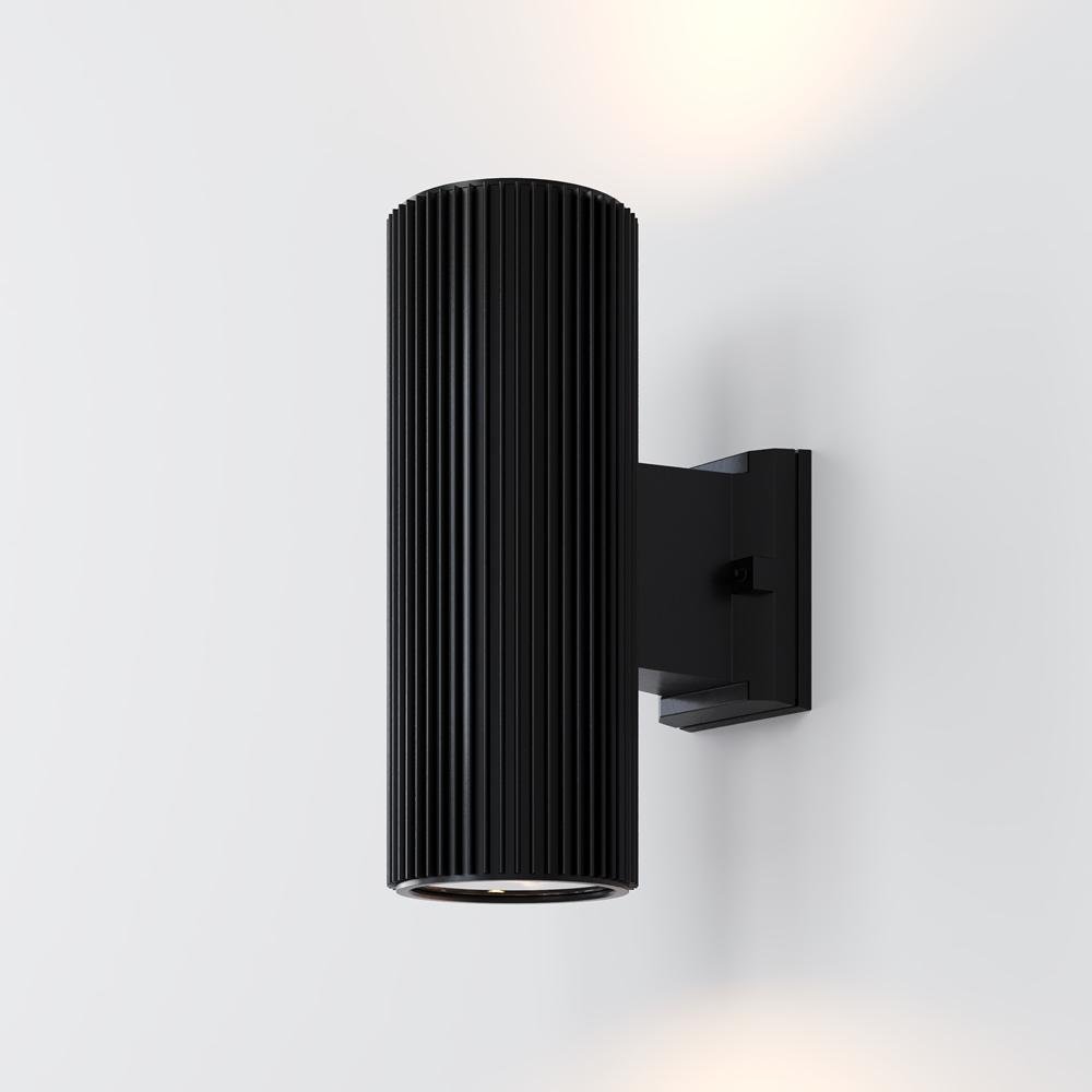M O419WL-02B Nástěnné svítidlo Rando 2x60W E27 IP54 černý kov - MAYTONI