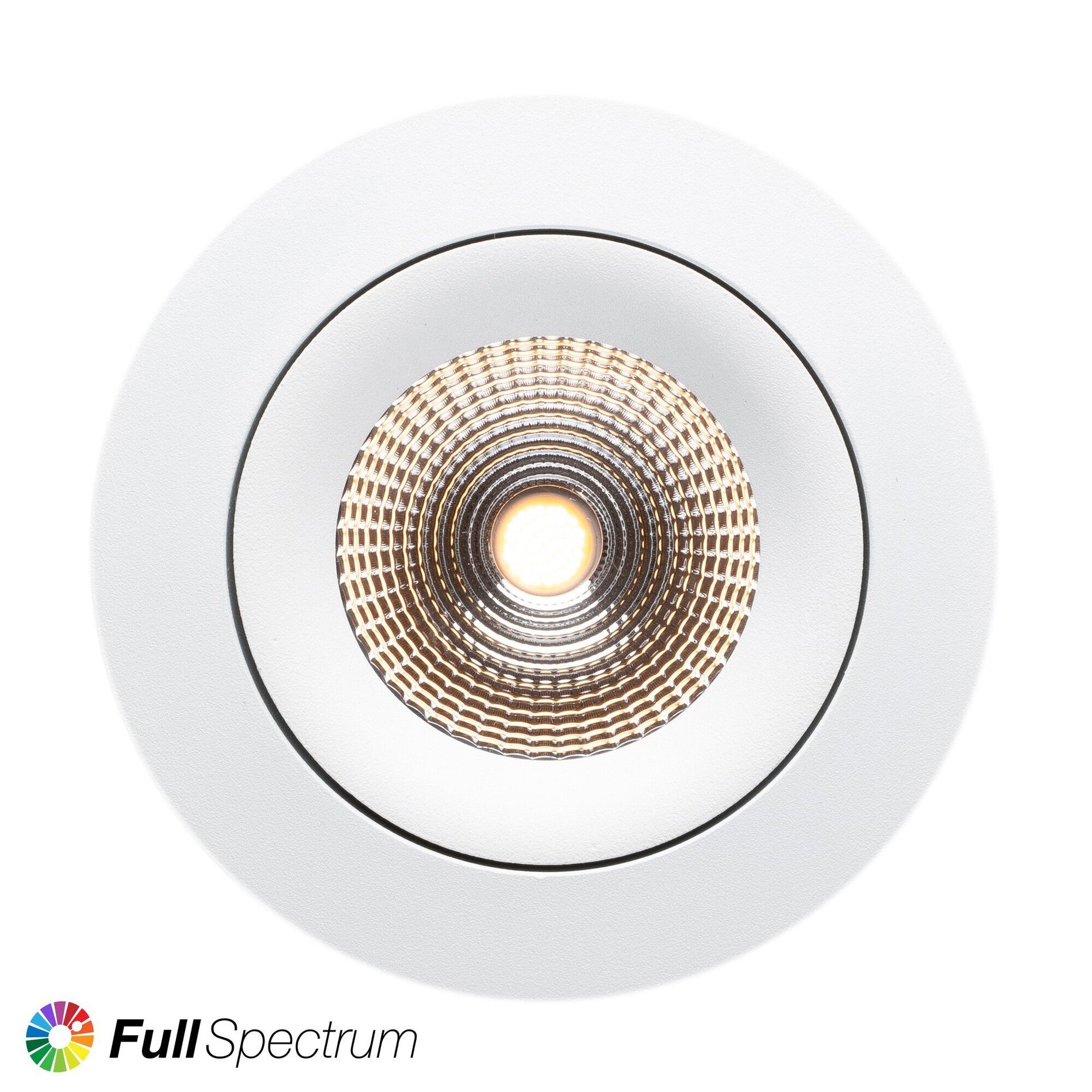 Levně SLC SLC1161 Vestavné LED svítidlo One360 Full Spectrum 8 W 220-240 V 3000 K stmívatelné Ra97 IP44 36° bílé - TLG