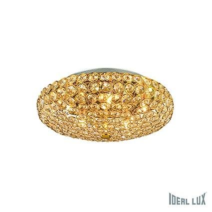 ILUX 073187 Stropní a nástěnné svítidlo Ideal Lux King PL5 oro 073187 - IDEALLUX