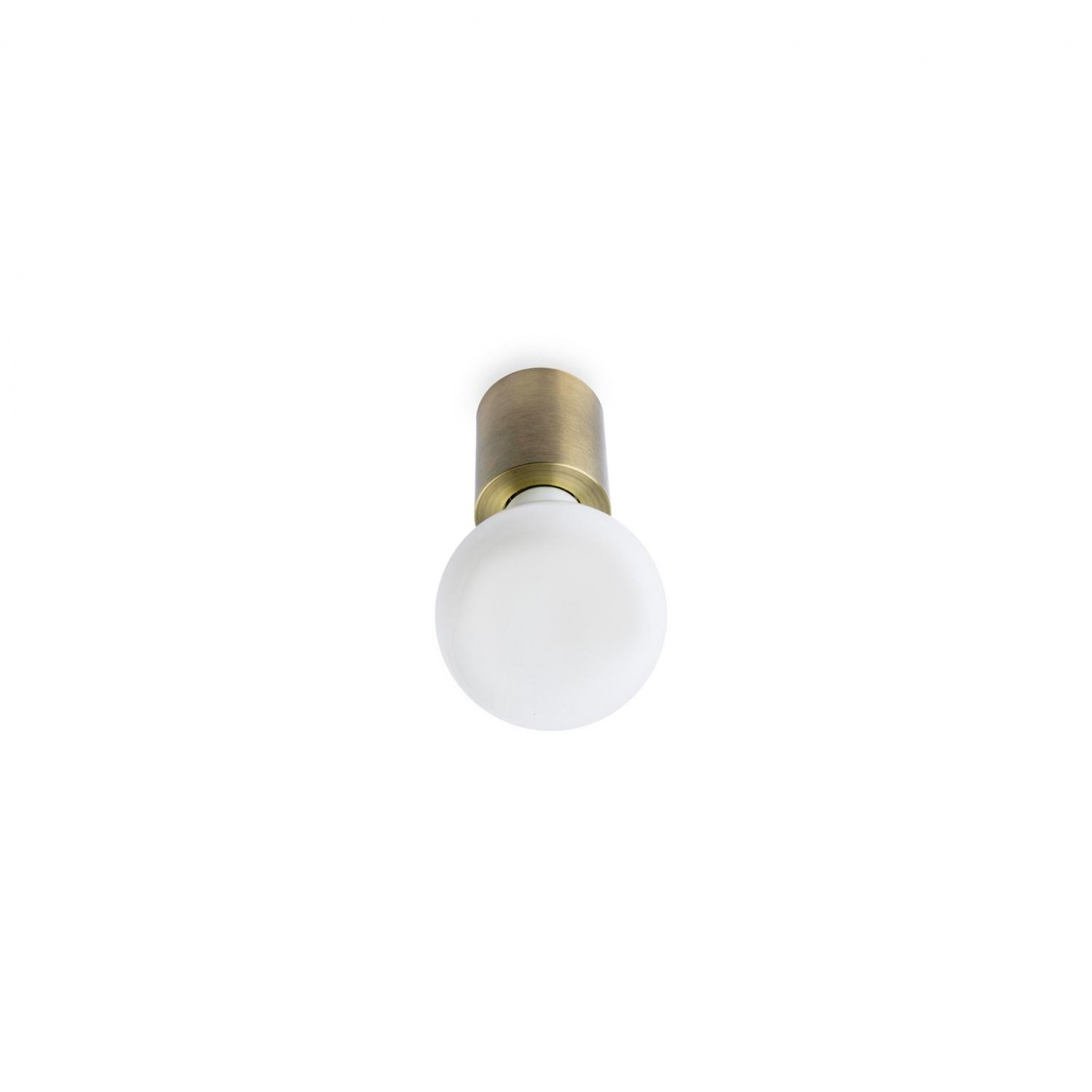 Levně FARO 62152 TEN 70 nástěnná lampa, starozlatá - FARO