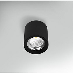 Obrázek pro produkt Stropní svítidlo LED RONDO černé pr.90x90mm 10W 230V 3000K 45d IP20  - CENTURY