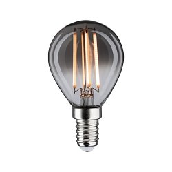 Obrázek pro produkt 1879 LED kapka E14 230V 4W 1800K stmívatelné kouřové sklo - PAULMANN