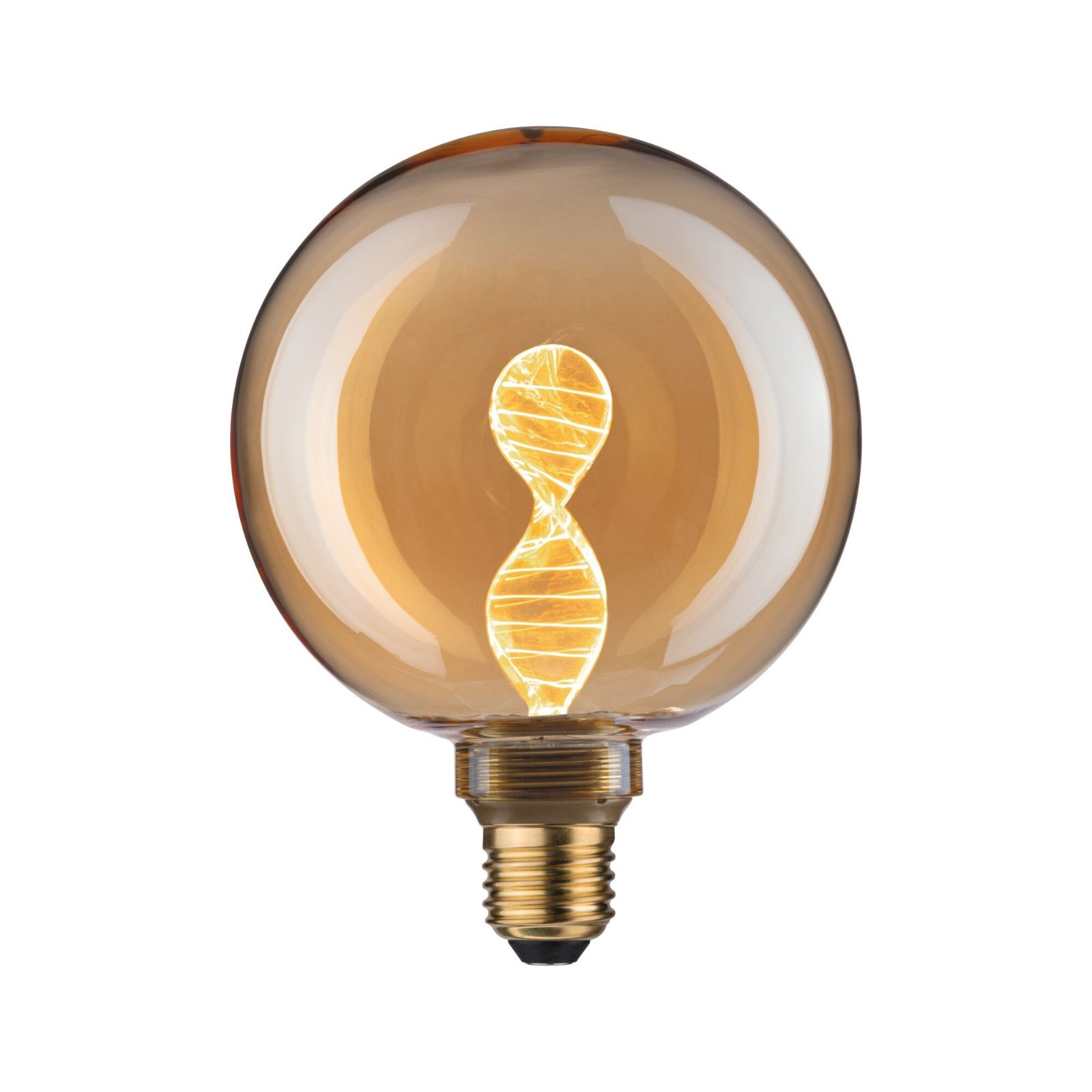 P 28881 Inner Glow Edition LED Globe Helix E27 230V 3,5W 1800K zlatá - PAULMANN
