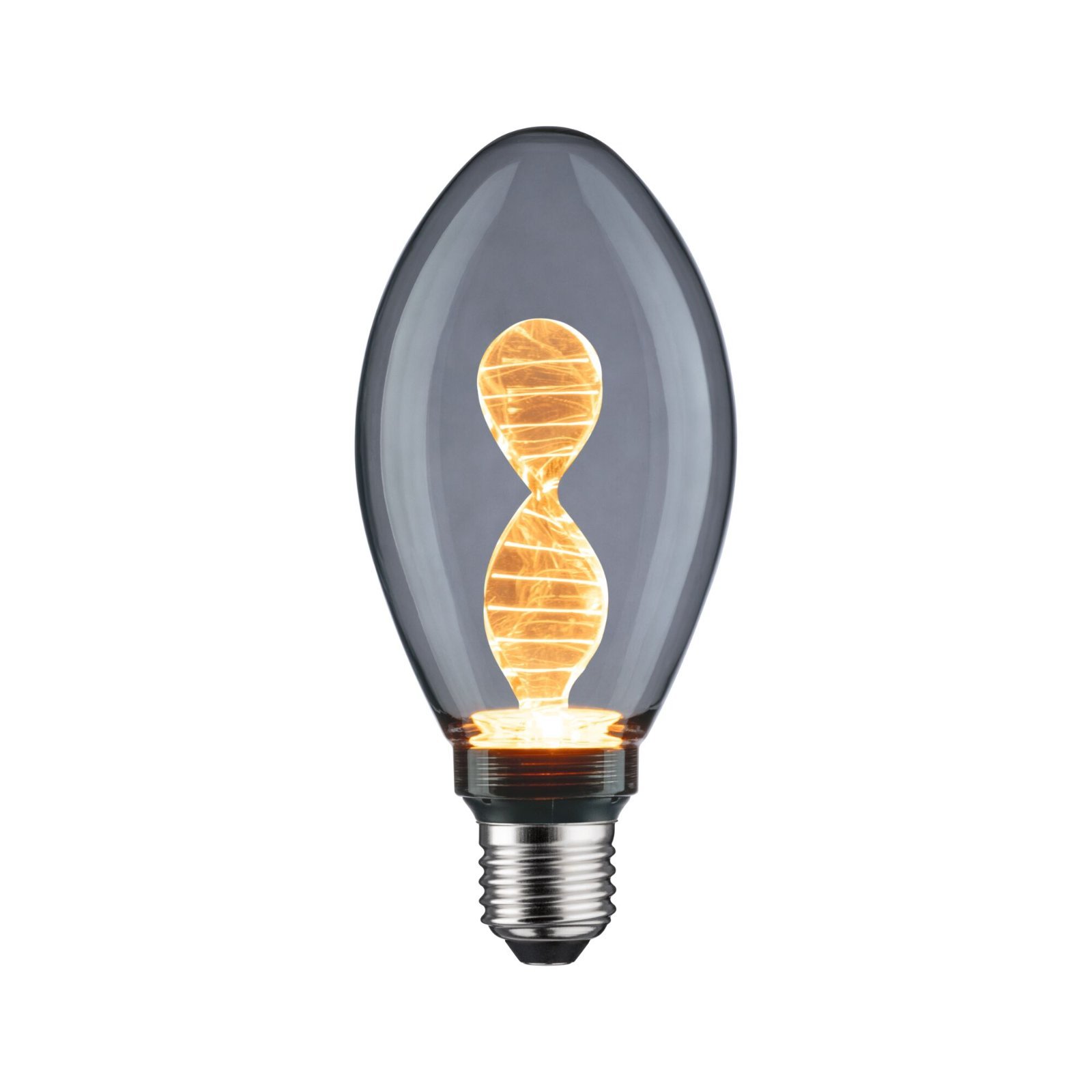 P 28883 Inner Glow Edition LED žárovka Helix E27 230V 3,5W 1800K kouřové sklo - PAULMANN