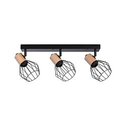 Obrázek pro produkt Stropní bodové svítidlo Lanka E14 230V max. 3x20W stmívatelné černá - PAULMANN
