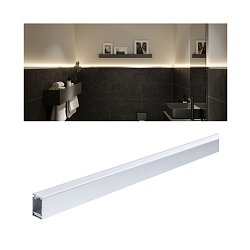 Obrázek pro produkt LumiTiles LED Strip přisazený profil Top 1m hliník eloxovaný/satén - PAULMANN
