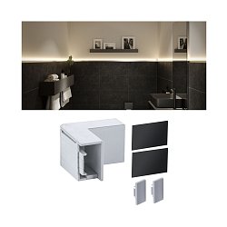 Obrázek pro produkt LumiTiles příslušenství kryt pro profil Top  40x40mm šedá - PAULMANN